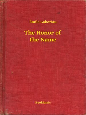 cover image of The Honor of the Name
